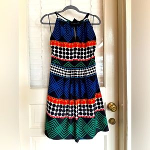 Trina Turk Keyhole Sleeveless Dress Size 8